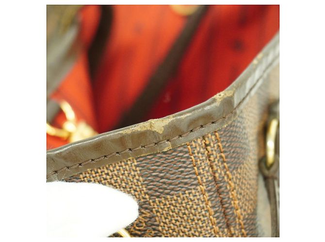 Borsa Tote Louis Vuitton Damier Neverfull PM N51109 Ebene Damier ebene - vista 8