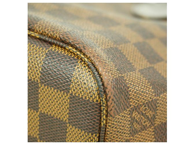 Borsa Tote Louis Vuitton Damier Neverfull PM N51109 Ebene Damier ebene - vista 9