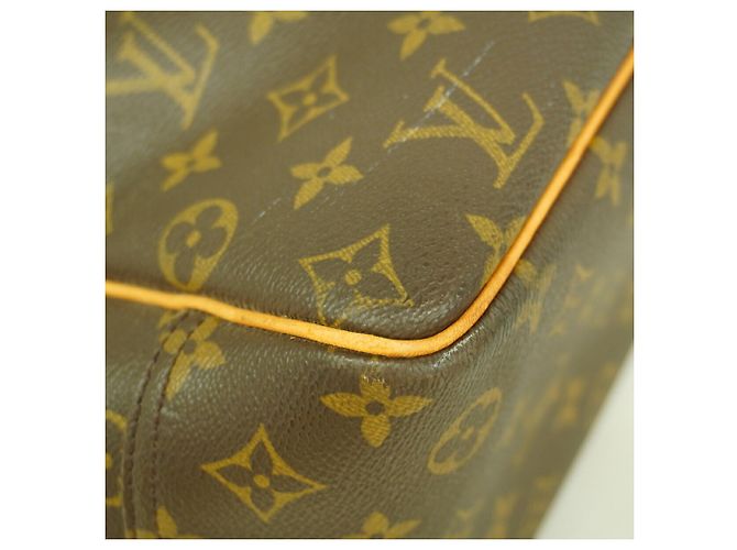 Borsa Louis Vuitton Monogram Deauville Marrone - vista 10