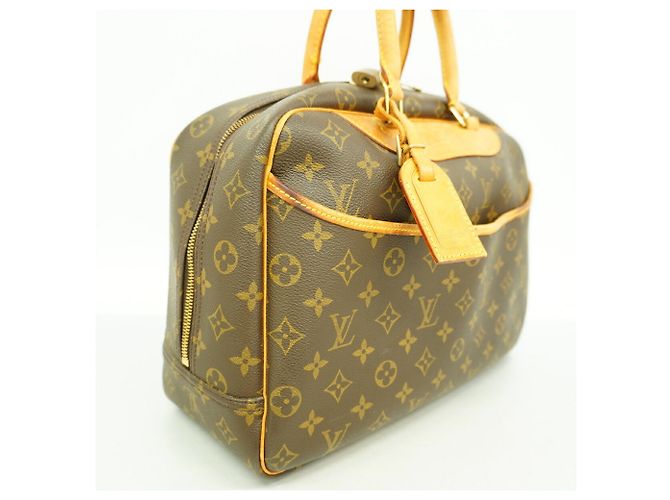 Borsa Louis Vuitton Monogram Deauville Marrone - vista 2