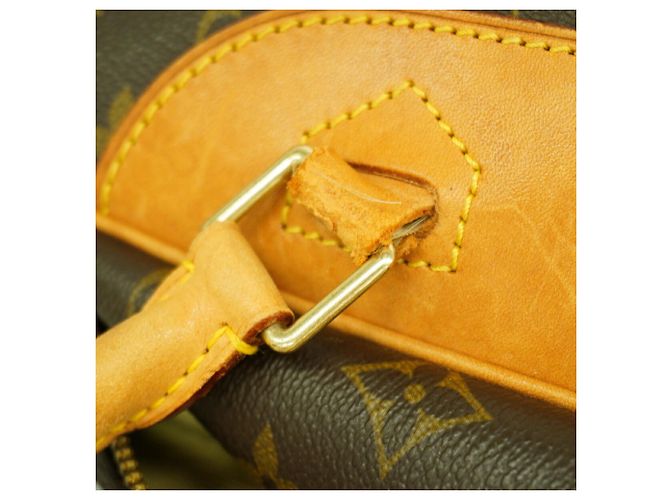 Borsa Louis Vuitton Monogram Deauville Marrone - vista 6