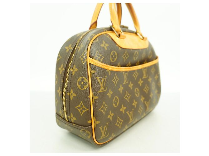 Borsa Louis Vuitton Monogram Trouville M42228 Marrone - vista 2