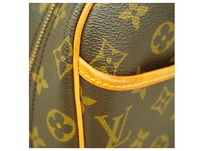 Borsa Louis Vuitton Monogram Trouville M42228 Marrone - vista 6