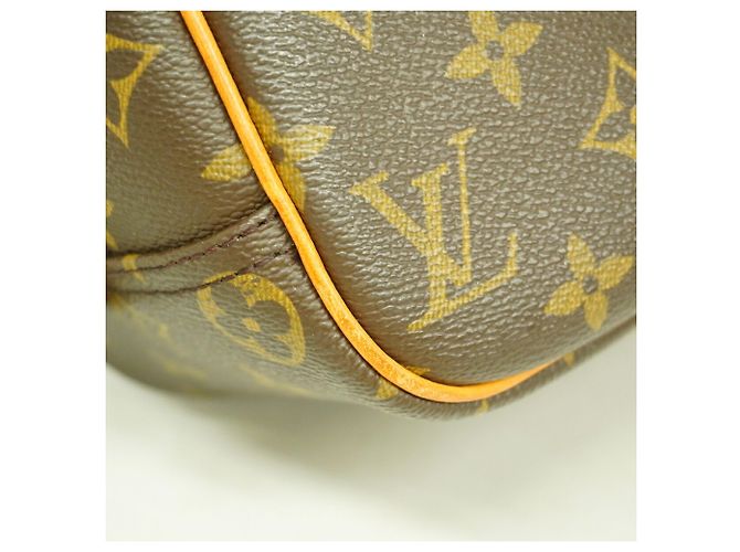 Borsa Louis Vuitton Monogram Trouville M42228 Marrone - vista 7