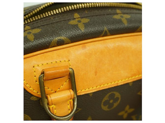 Borsa Louis Vuitton Monogram Trouville M42228 Marrone - vista 9