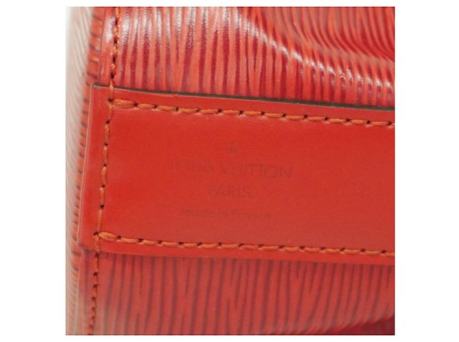 Louis Vuitton Epi Sac Depaule PM Shoulder Bag Rosso - vista 5
