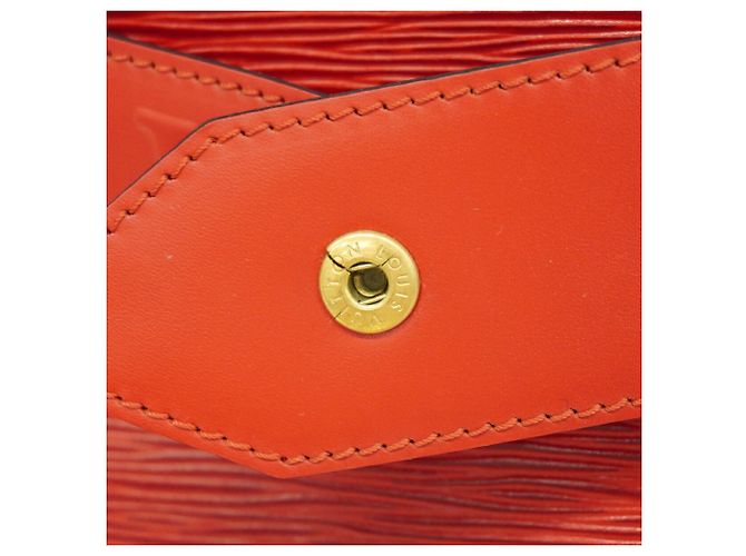 Louis Vuitton Epi Sac Depaule PM Shoulder Bag Rosso - vista 6