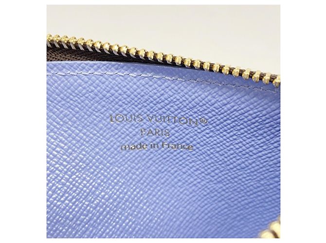 Louis Vuitton Monogram Portecartes Wallet/Coin Case Castaño - vista 4