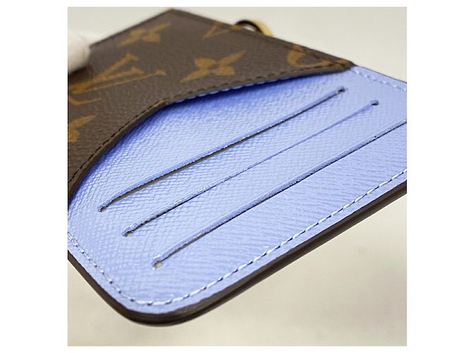 Louis Vuitton Monogram Portecartes Wallet/Coin Case Castaño - vista 5