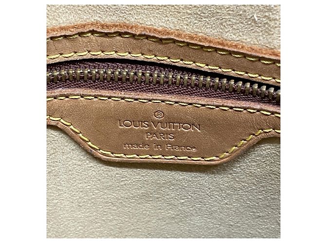 Borsa a tracolla Louis Vuitton Monogram Looping GM Marrone - vista 5