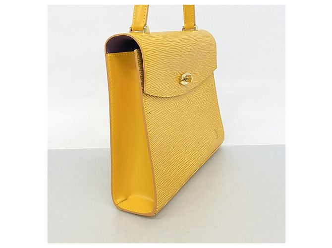 Borsa Louis Vuitton Epi Malzerbes in Jaune Giallo - vista 2