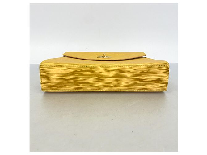 Borsa Louis Vuitton Epi Malzerbes in Jaune Giallo - vista 3