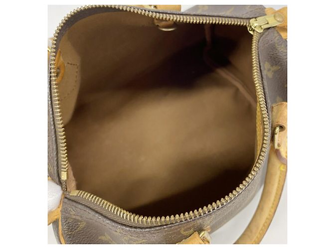 Bolsa Louis Vuitton Monogram Speedy 25 Marrom - vista 4