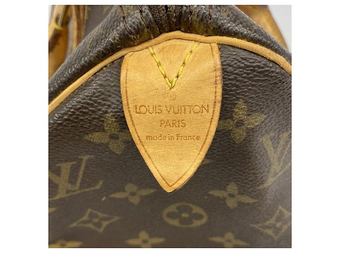 Bolsa Louis Vuitton Monogram Speedy 25 Marrom - vista 5