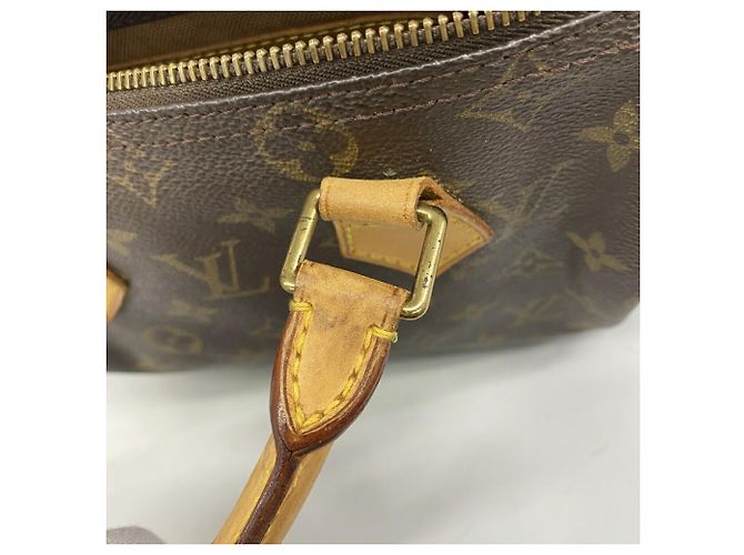 Bolsa Louis Vuitton Monogram Speedy 25 Marrom - vista 8