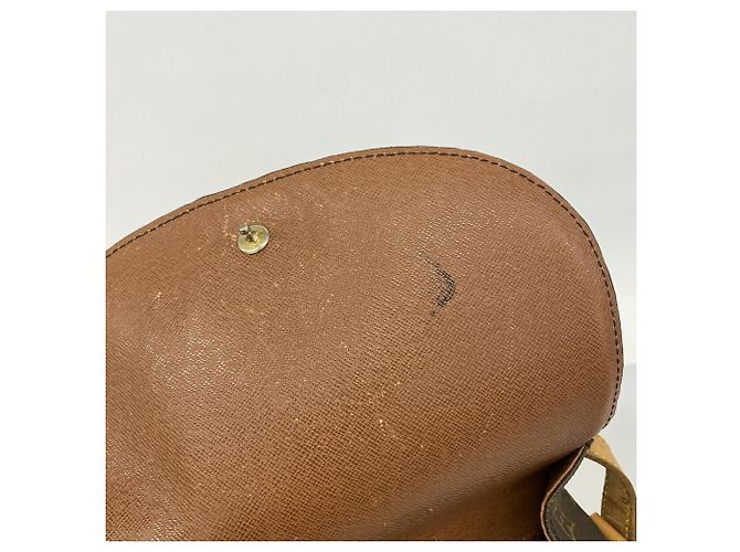 Borsa a tracolla Louis Vuitton Monogram Saint Cloud GM Marrone - vista 12
