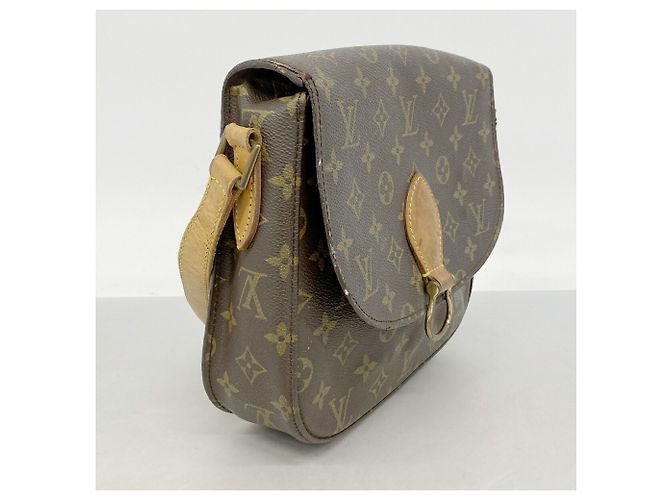 Borsa a tracolla Louis Vuitton Monogram Saint Cloud GM Marrone - vista 2
