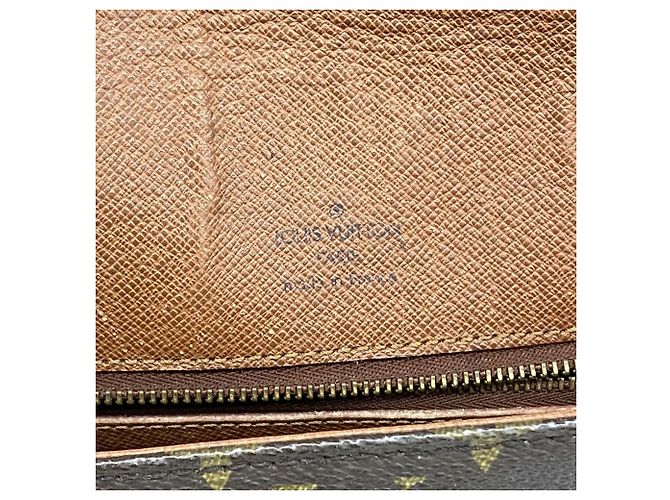 Borsa a tracolla Louis Vuitton Monogram Saint Cloud GM Marrone - vista 5