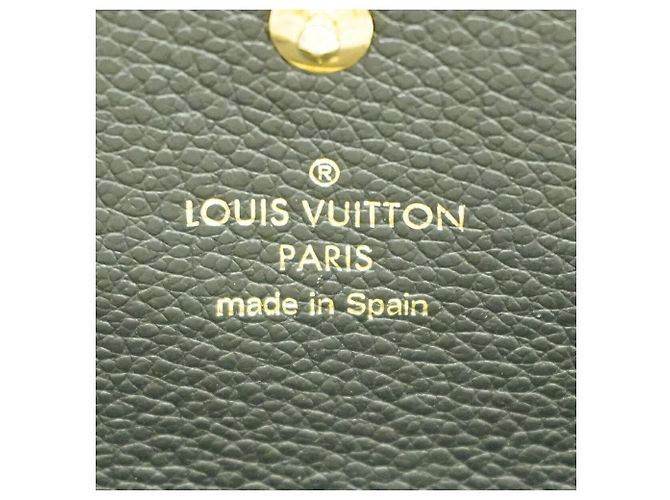 Louis Vuitton Monogram Empreinte Portefeuille Pont Neuf Long Wallet Nero - vista 4