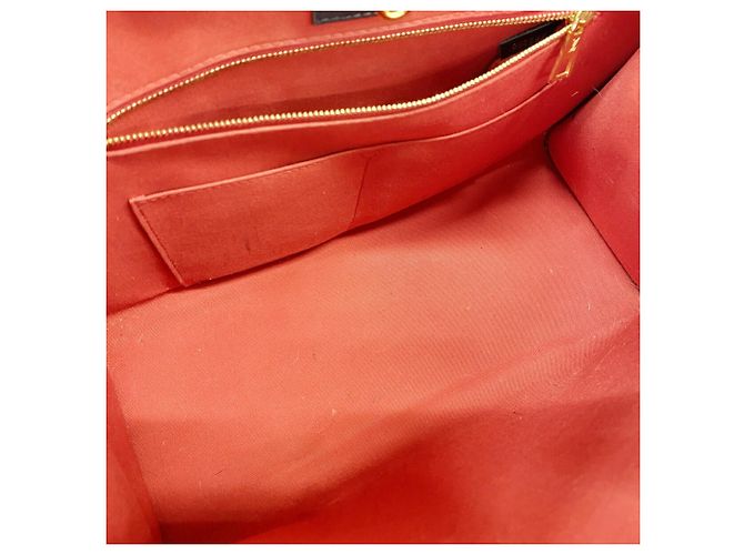 Borsa Tote Louis Vuitton Monogram Giant Reverse OnTheGo MM Marrone - vista 4