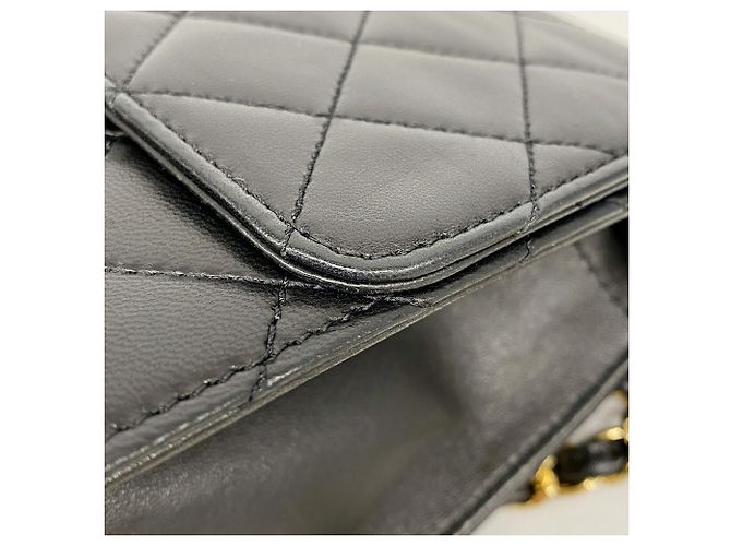 Borsa a tracolla Chanel Matelassé con catena Nero - vista 12