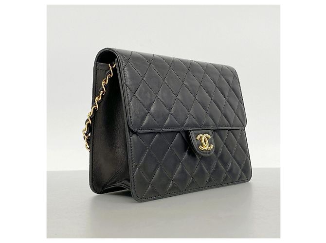 Borsa a tracolla Chanel Matelassé con catena Nero - vista 2