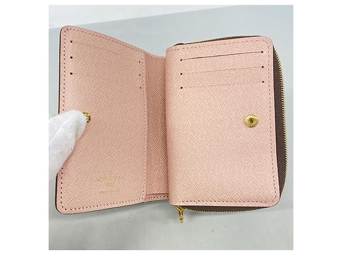 Louis Vuitton Monogram Portefeuille Lou Wallet Rosa - vista 3
