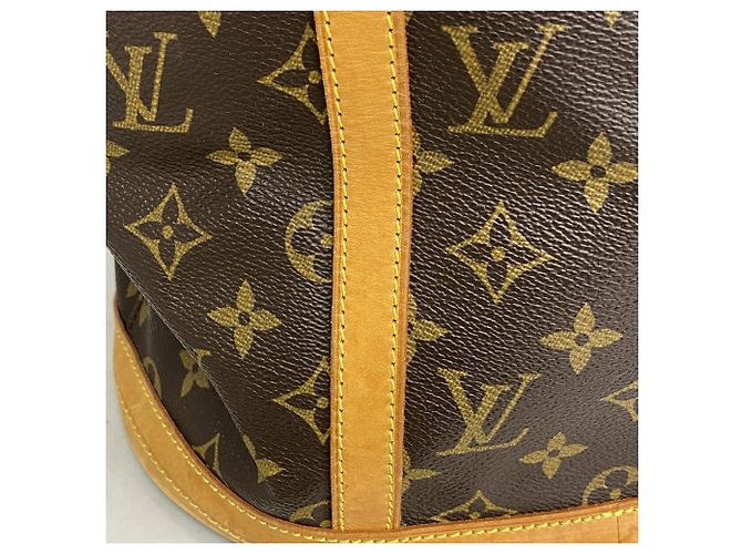 Borsa Tote Louis Vuitton Monogram Bucket GM Marrone - vista 10