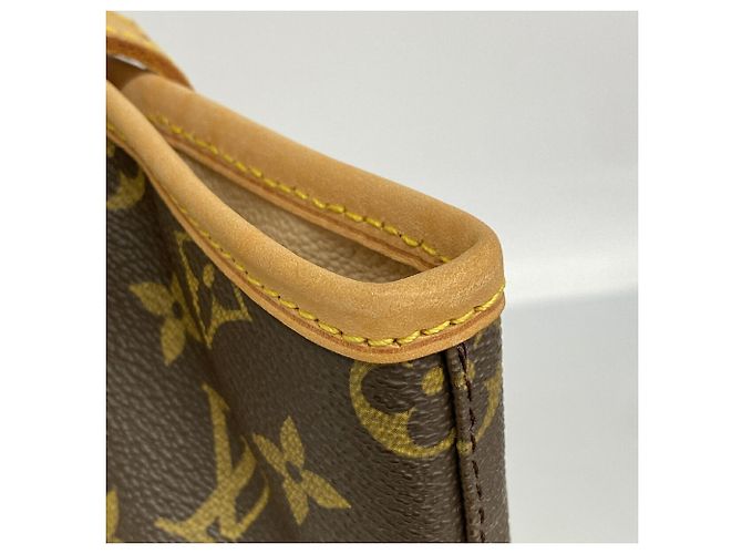 Borsa Tote Louis Vuitton Monogram Bucket GM Marrone - vista 8