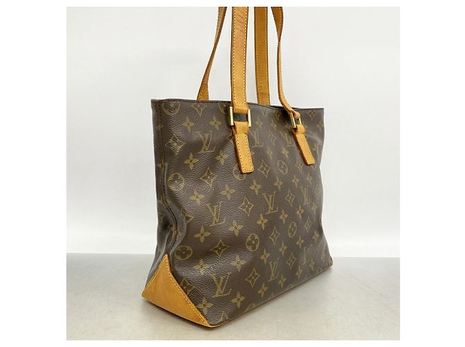 Borsa Tote Cabas Piano Monogram Louis Vuitton Marrone - vista 2