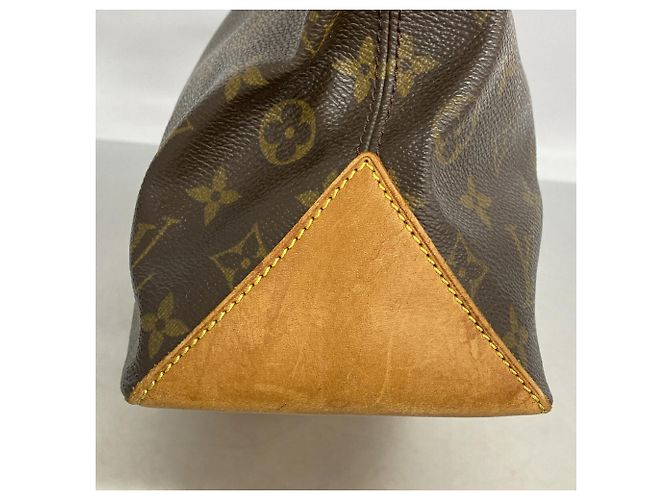 Borsa Tote Cabas Piano Monogram Louis Vuitton Marrone - vista 9