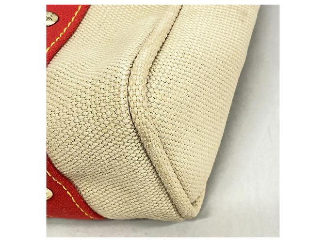Borsa Louis Vuitton Antigua Cabas MM Beige - vista 6