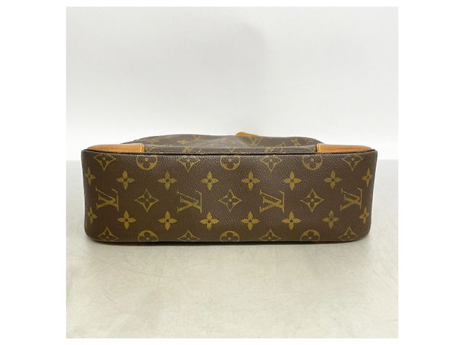 Borsa a tracolla Louis Vuitton Monogram Boulogne 30 Marrone - vista 3