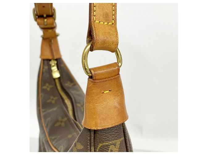 Borsa a tracolla Louis Vuitton Monogram Boulogne 30 Marrone - vista 6