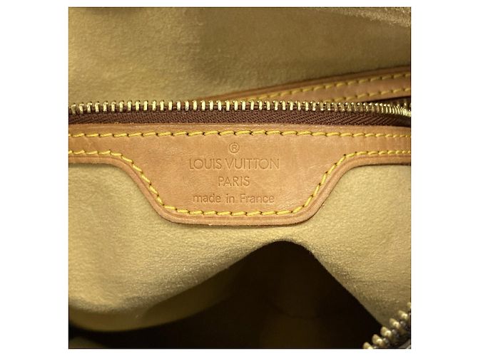 Borsa a tracolla Louis Vuitton Monogram Looping GM Marrone - vista 5
