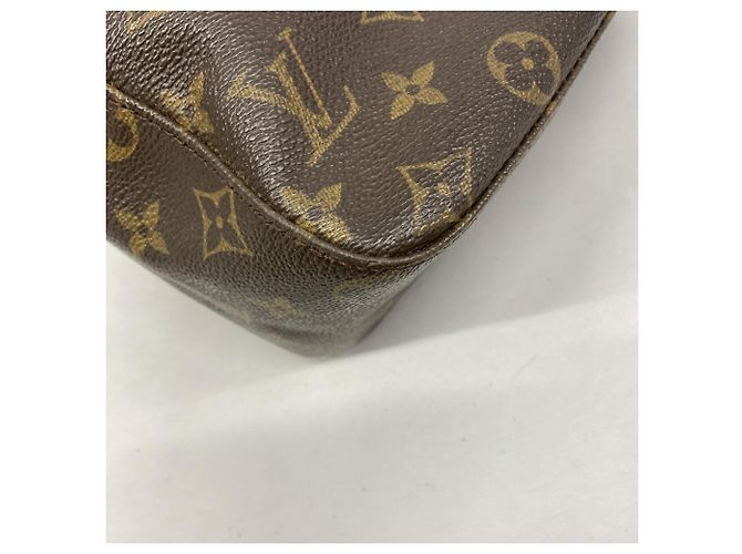 Borsa a tracolla Louis Vuitton Monogram Looping GM Marrone - vista 6