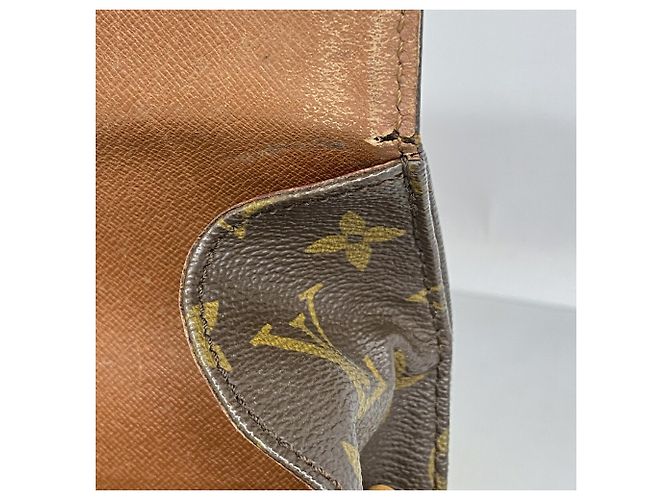 Borsa a tracolla Louis Vuitton Monogram Cartouchiere GM Marrone - vista 6