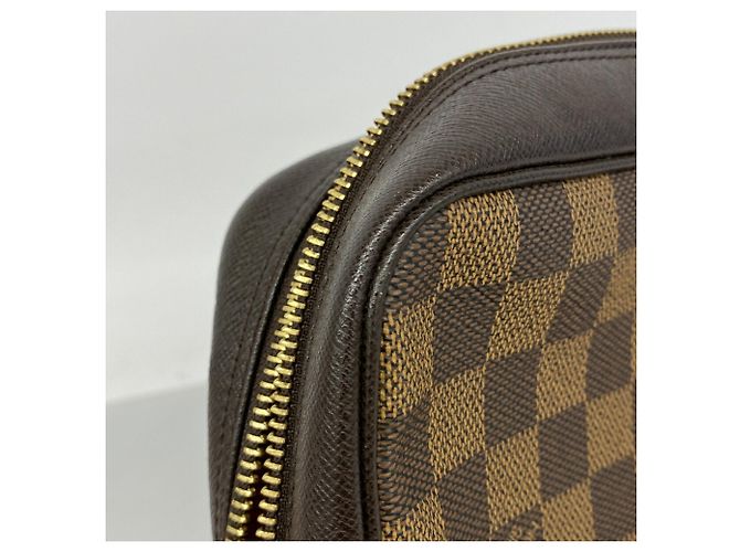 Louis Vuitton Damier Toilette Bag/Pouch N47623 Ebene Damier ebene - vista 6