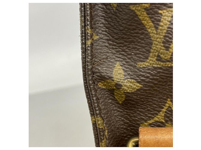 Borsa a tracolla Louis Vuitton Monogram Cartouchiere GM Marrone - vista 7