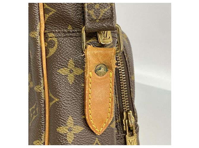 Borsa a tracolla Louis Vuitton Monogram Amazon GM Marrone - vista 6