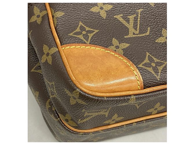 Borsa a tracolla Louis Vuitton Monogram Amazon GM Marrone - vista 7