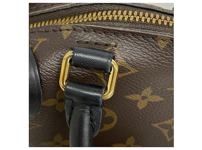 Borsa Louis Vuitton Monogram Petite Marsouple Marrone - vista 7