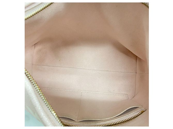 Borsa a tracolla Louis Vuitton Monogram Empreinte Bicolor Carryall Zip PM Rosa Bianco - vista 4