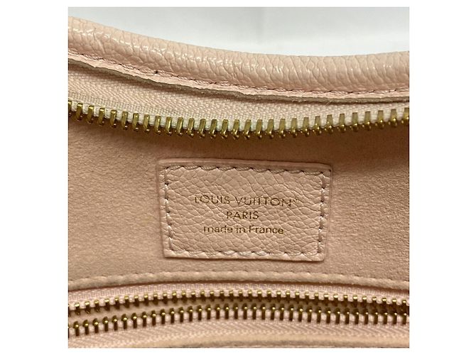 Borsa a tracolla Louis Vuitton Monogram Empreinte Bicolor Carryall Zip PM Rosa Bianco - vista 5