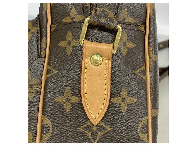 Borsa a tracolla Nile Monogram Louis Vuitton Marrone - vista 10
