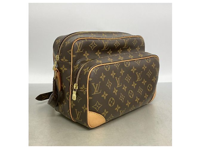 Borsa a tracolla Nile Monogram Louis Vuitton Marrone - vista 2