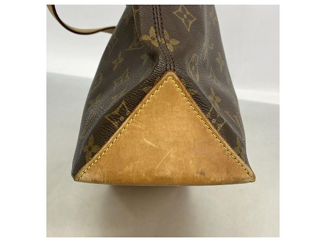 Borsa Cabas Piano Monogram Louis Vuitton Marrone - vista 7