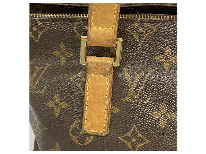 Borsa Cabas Piano Monogram Louis Vuitton Marrone - vista 9