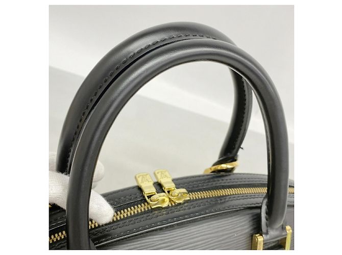 Borsa a mano Louis Vuitton Epi Jasmine M52082 Noir Nero - vista 8