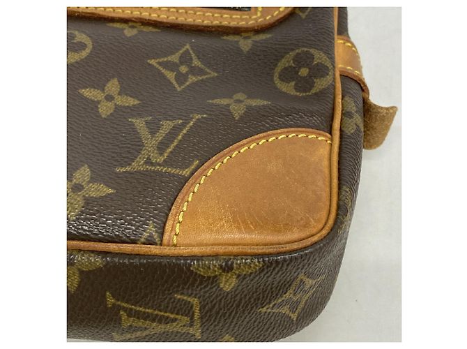 Borsa a pochette Louis Vuitton Monogram Marly Dragonne GM Marrone - vista 6